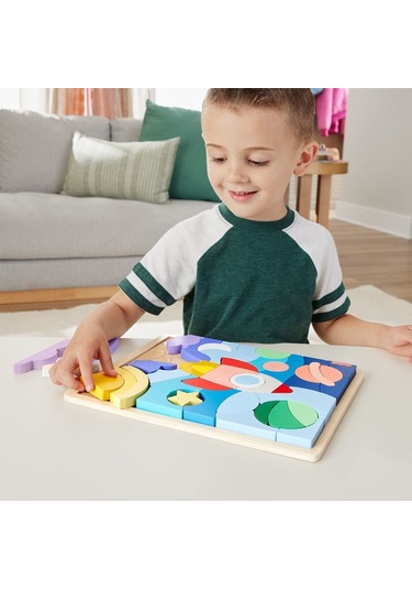 Hxy42 Nessiworld Ahşap Uzay Yapboz