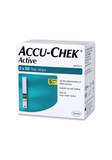 Accu-check Active Şeker Ölçüm Çubuğu 50 Adet