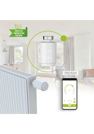 Bilicra S-Warm Akıllı Termostatik Radyatör Vanası