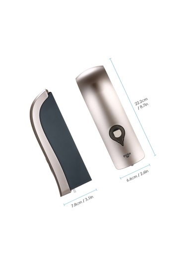 Chuangdıan-300ml Duvara Monte Tek Başlı Manuel Sabunluk Duş Jeli,şampanya Altın Diğer