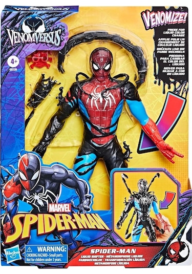 Marvel Spiderman Venom Versus Lıquıd Shifter Figür G0728 Standart