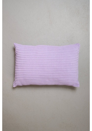 Peraluna Free Pıllow %100 Organik Pamuk Triko Yastık Kılıfı 60x40 Cm Lila - Lila