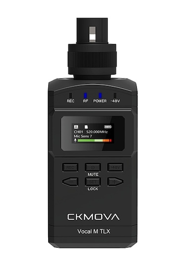 Ckmova Vocal M V3 UHF Çift Kanallı Mikrofon Sistemi ve Kaydedici