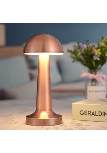 Şarjlı Masa Lambası Dimmerli Dokunmatik Lizbon Dekoratif Abajur