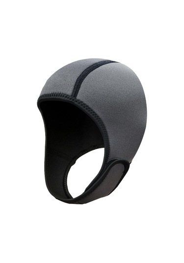 Suntek Scuba Diving Hood 2mm Neopren Dalış Wetsuit Sörf Gri Gri