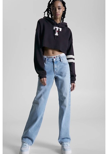 Kadın Mavi Sweatshirt Model Kodu : Dw0dw16122 SIYAH