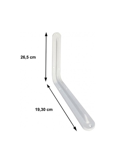 Raf Altı 8x10 Mm Beyaz