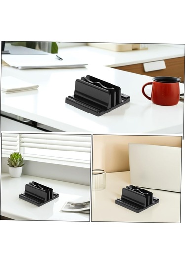 Şık Dikey Dizüstü Bilgisayar Stand Bilgisayar Braketleri Kitap Raf Tutucu Ayarlanabilir Okuma Stand Masa Organizatör