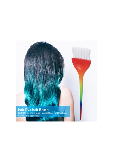 Geeroyoo Saç Boyama Fırçası - Esnek Kıllar, Kök Dokunuşu Ve Renkli Saçlar İçin Mükemmel Dıy Aracı