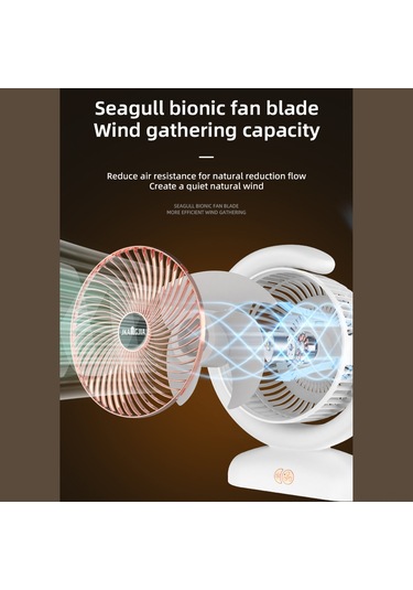 Ranyeek 102 Usb Şarjlı Masaüstü Fanı, 3 Hızlı Rüzgar, 5 Renkli Işık, 1-2 Saat Zamanlayıcı, Kumandalı Arka Saklanabilir , Gümüş