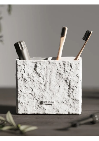 Getknow Home Diş Fırçası Kabı 390430489 Beyaz