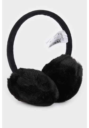 Defacto Kadın Pelüş Kulaklık A9269ax25wnbk27 Siyah