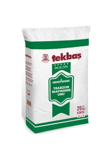 Tekbaş Un Trabzon Vakfıkebir Ekmeği Unu 25 KG