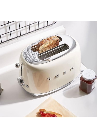 Smeg TSF0CREU Retro 2 Dilim Ekmek Kızartma Makinesi