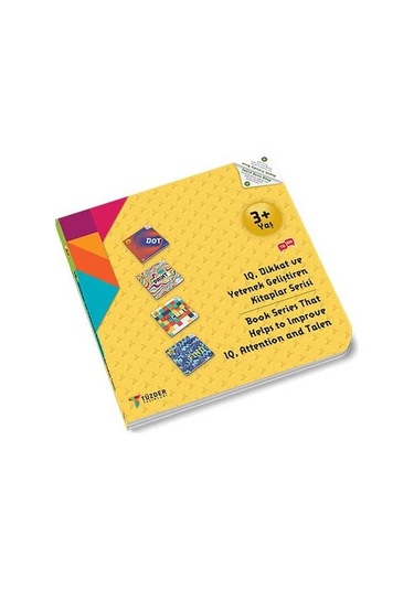 4'lü Set Dot-paint-cube-find / Iq Dikkat Ve Yetenek Geliştiren Kitaplar