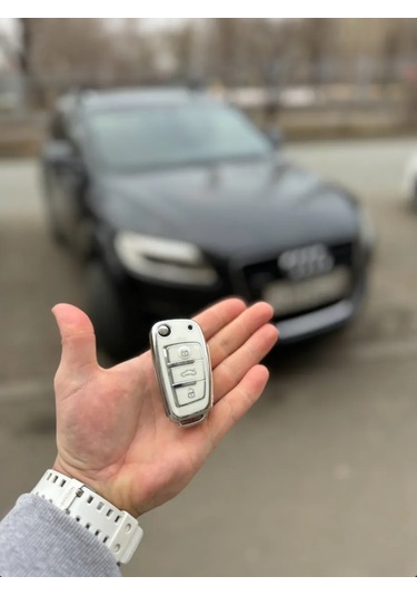 T-carbon Audi İçin Katlanmış Anahtar Silikon Kılıfı 224100620