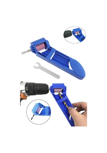 Biterse Taşınabilir Pratik Matkap Ucu Bileme Aparatı