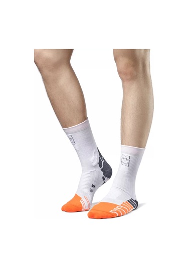 Moretan Engebeli Arazide Koşu İçin Spor Çorapları 173283596 Beyaz