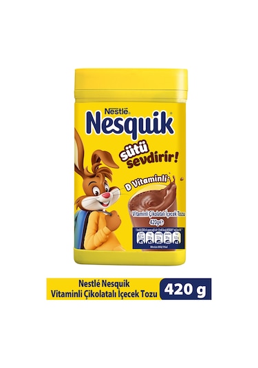 Nestle Nesquik Çikolatalı Toz Içecek 425 G