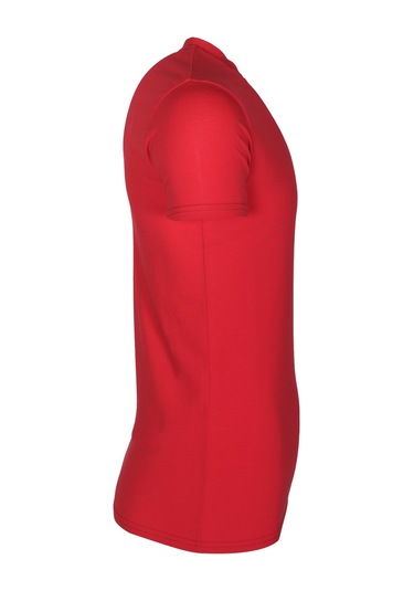 Sportface Sf-0004 Sıfır Yaka Kısa Kollu Tişört Ekru