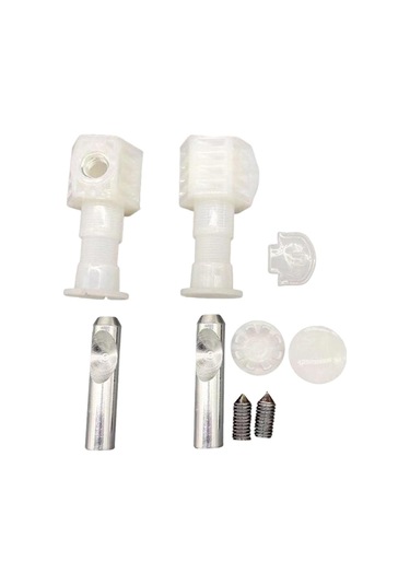 Suntek Klozet Oturağı Vidası 400kg Yük Kapasitesi Donanımı Yan Montajlı