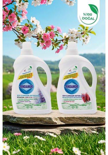 2li Çamaşır Deterjanı Seti-renkliler Ve Sadece Beyazlar 2200 ML