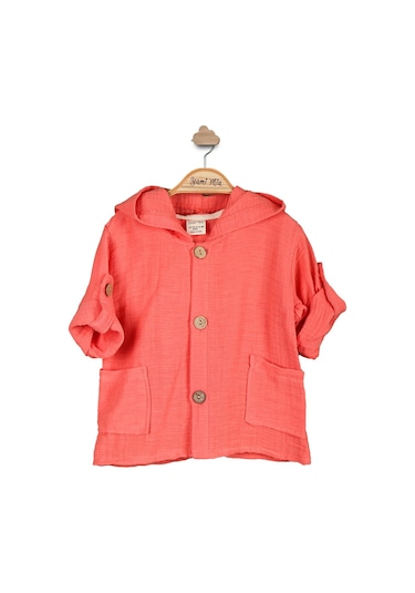 Kapüşonlu Müslin Hırka 001