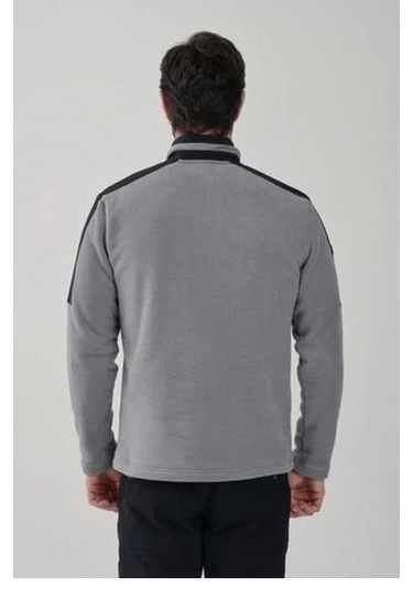 Exuma Half Zıp Erkek Polar 2412004-grey Gri