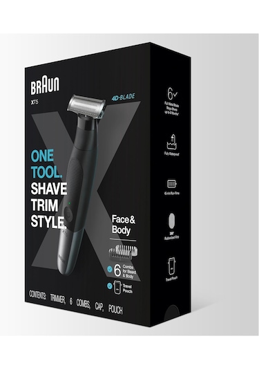 Braun Series XT 5200 Sakal Şekillendirme ve Tıraş Makinesi