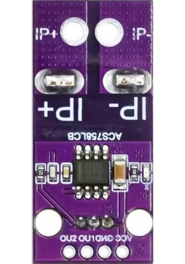 Acs758lcb 100a Lineer Hall Akım Sensörü Modülü