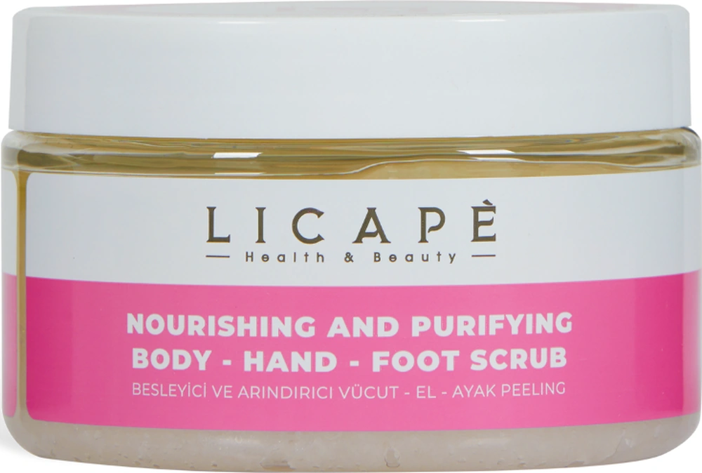 Licape Besleyici Ve Arındırıcı Vücut - El - Ayak Peeling 250ml