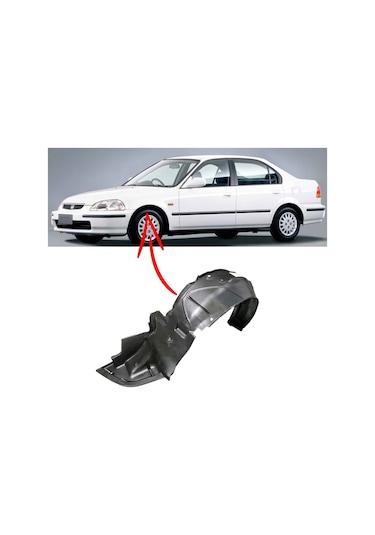 Honda Civic Ön Sol Davlumbaz 1996-2001 74151-s04-000