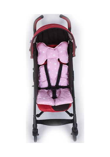 Sevi Bebe Puset ve Oto Koltuğu Minderi ART-8376 Pembe Yıldız