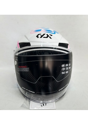 Gdr Yarım Kask Of-627 Şefaf Vizörlü