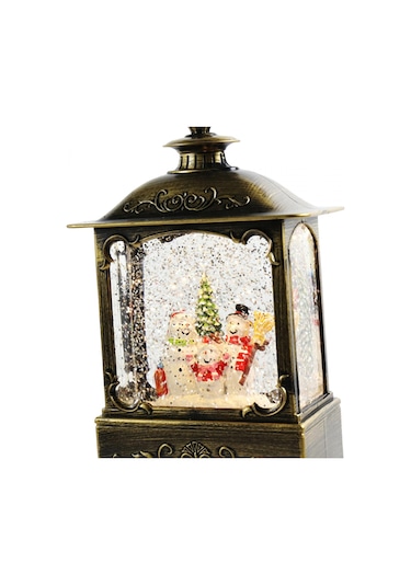 Suntek Işıltılı Noel Müzik Kutusu Fener Noel Süsleme Ev