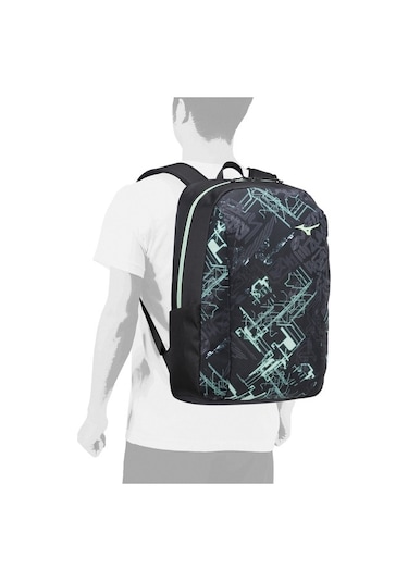 Backpack Waso 25l Unisex Sırt Çantası Siyah / Yeşil Çok Renkli