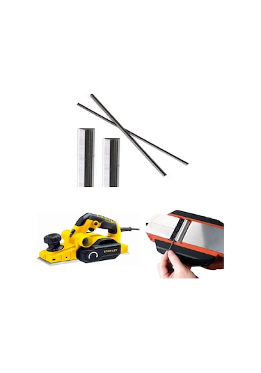 Venoa Stanley Stpp7502 Uyumlu El Planya Makina Bıçak Seti 2 Parça