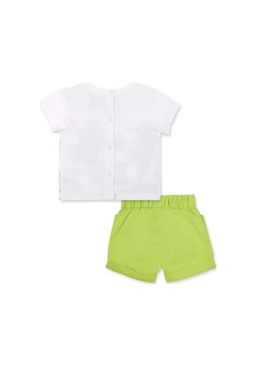 Tuctuc Erkek Bebek Bermuda Şort Takımı Tuc Tuc 11368643 Beyaz