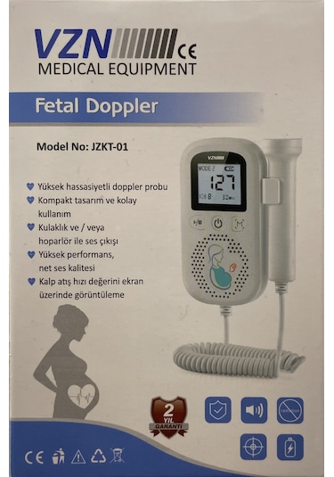 Vzn JZKT-01 El Tipi Fetal Doppler