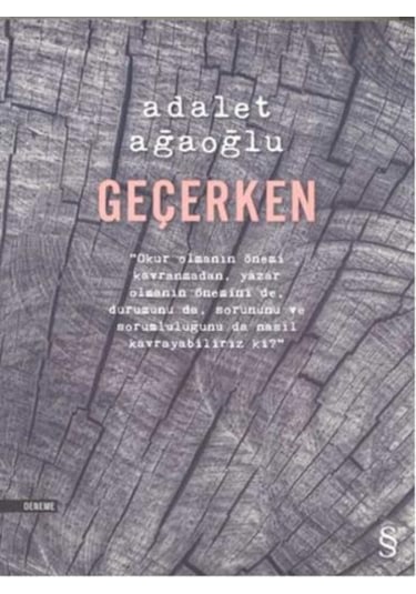 Geçerken - Adalet Ağaoğlu - Everest Yayınları