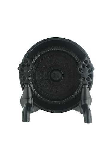 Lpd Hamam Taslı İkili Osmanlı Musluğu Siyah 1/2 Mat Siyah