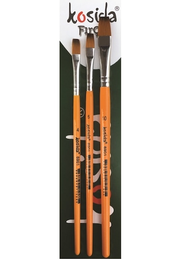 Kosida 6901 Fırça Seti 3 Lü Kf-set 6901