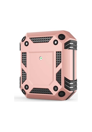 Kilifone - Airpods Uyumlu Airpods - Kılıf Airbag 15 Kılıf - Rose Gold