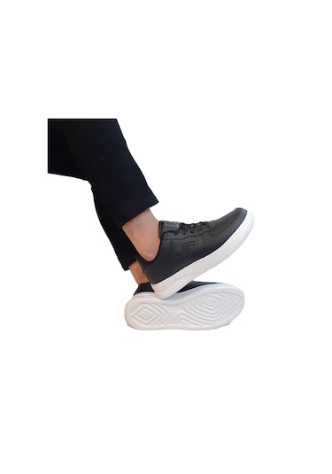 Jump 21516-22233 Siyah-beyaz Memory Hafif Rahat Spor Ayakkabı Siyah - Beyaz