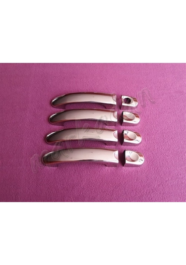 Woc Chrome Vw Caddy Krom Kapı Kolu 2004-2014 4 Kapı Paslanmaz Çel