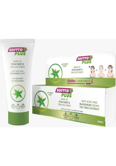 Softto Plus Akne ve Siyah Nokta Önleyici Krem 50  ML