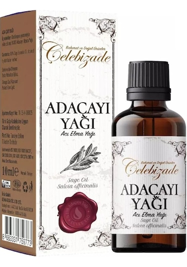 %100 Adaçayı Uçucu Yağı 10 ML