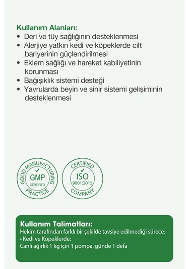 Mixtura Pharma Fjomega Kedi Ve Köpek Somon Yağı
