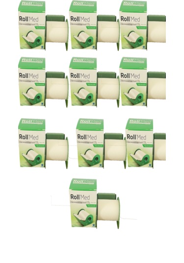 Rollmed 5cmx5m Kağıt Flaster 10 Kutu