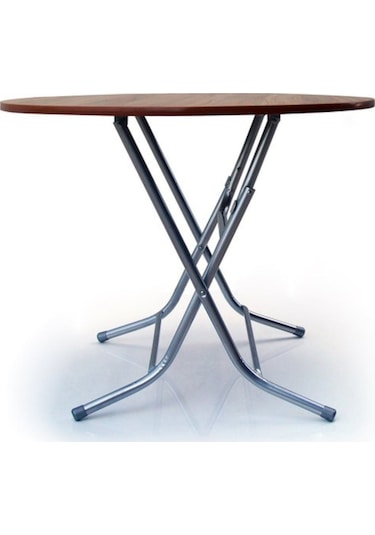 Sepet38 Teknor 90 Cm Yuvarlak Katlanır Masa - Yemek Masası